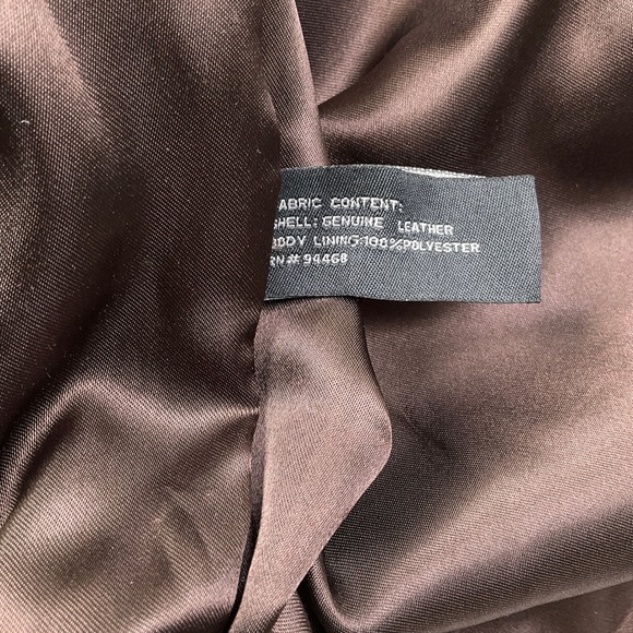 Claiborne Suede Shirt Jacket Mens XLarge Chocolate Brown Casual Lined Streetwear - Picture 6 of 12